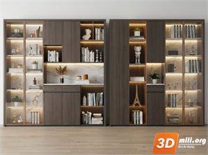 Decorative cabinet Skp Files